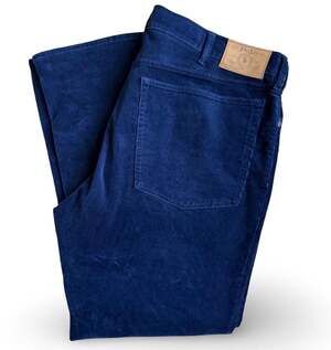 Polo Ralph Lauren Blue Corduroy Pants Men's 40x30